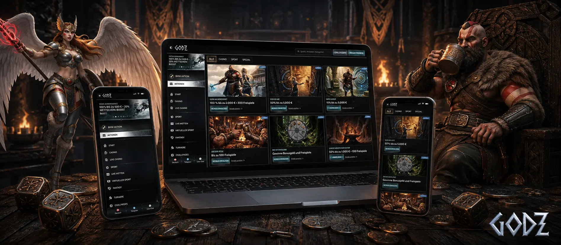 Godz Casino Browser Leistung und Optimierung